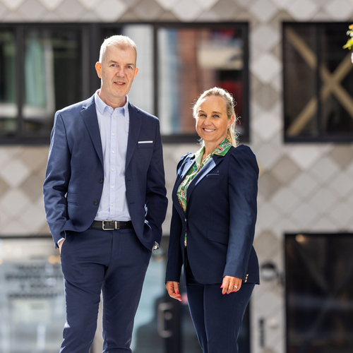Christian Børresen og Beathe Knudstad Lopez 